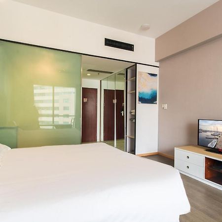 Qingdao Jinshan We+ Holiday Apartment Esterno foto