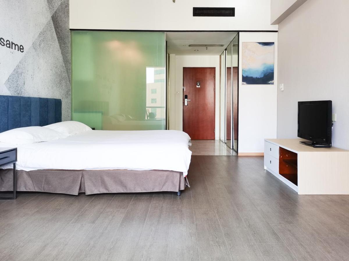 Qingdao Jinshan We+ Holiday Apartment Esterno foto
