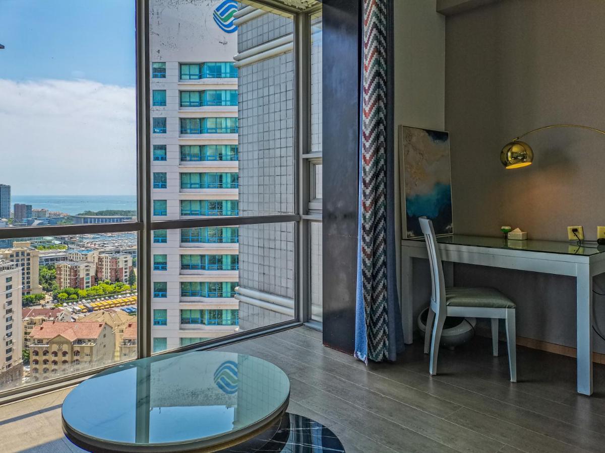 Qingdao Jinshan We+ Holiday Apartment Esterno foto