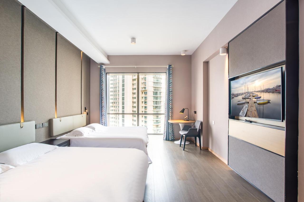 Qingdao Jinshan We+ Holiday Apartment Esterno foto