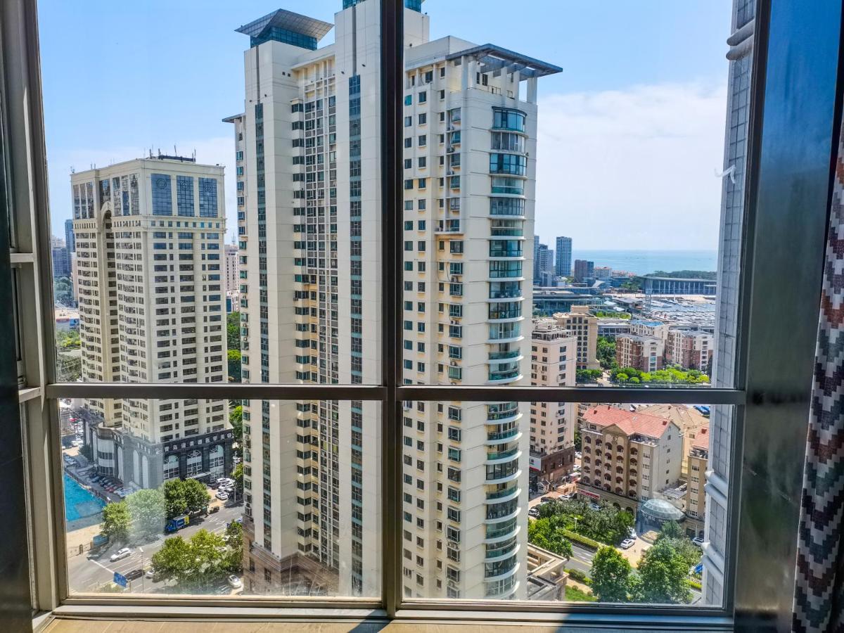 Qingdao Jinshan We+ Holiday Apartment Esterno foto