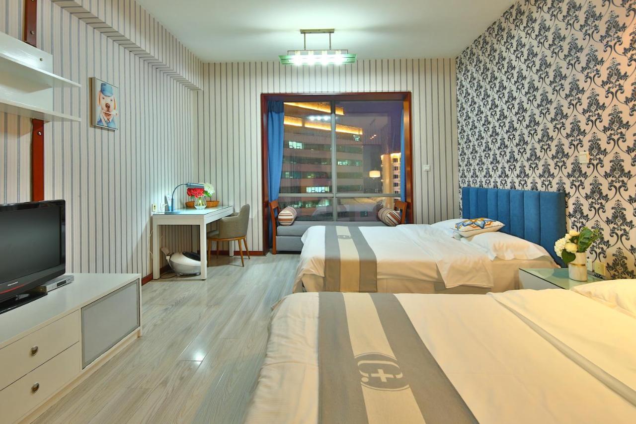 Qingdao Jinshan We+ Holiday Apartment Esterno foto