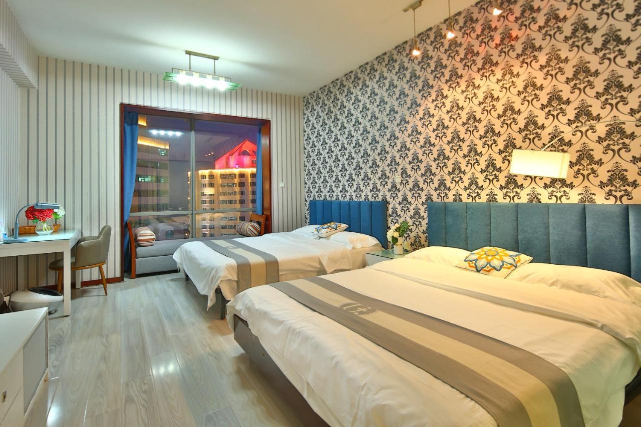 Qingdao Jinshan We+ Holiday Apartment Esterno foto