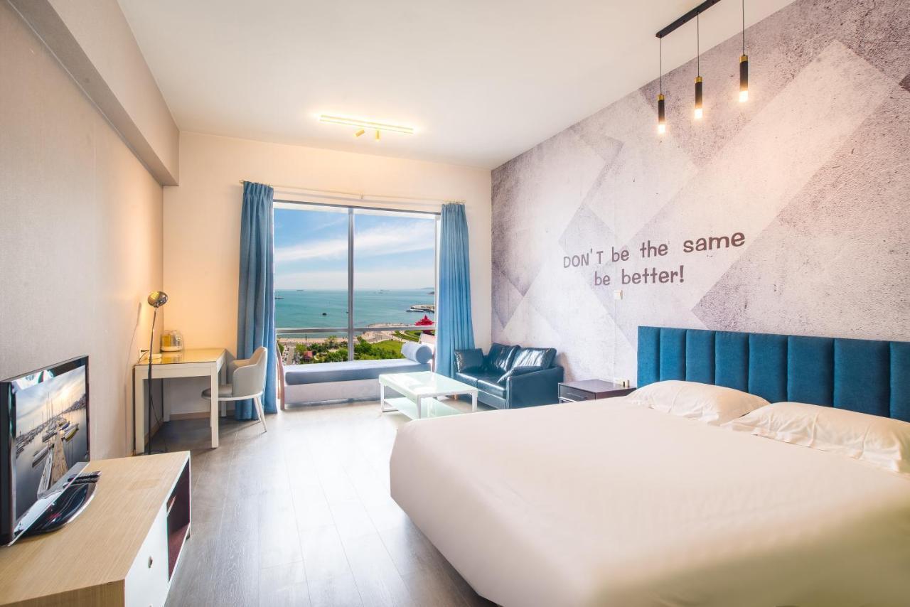 Qingdao Jinshan We+ Holiday Apartment Esterno foto