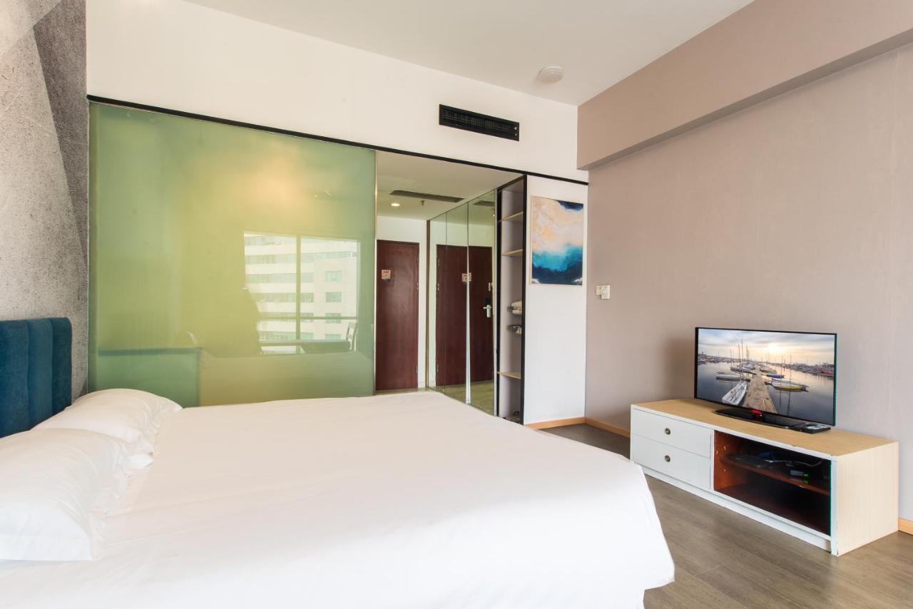Qingdao Jinshan We+ Holiday Apartment Esterno foto