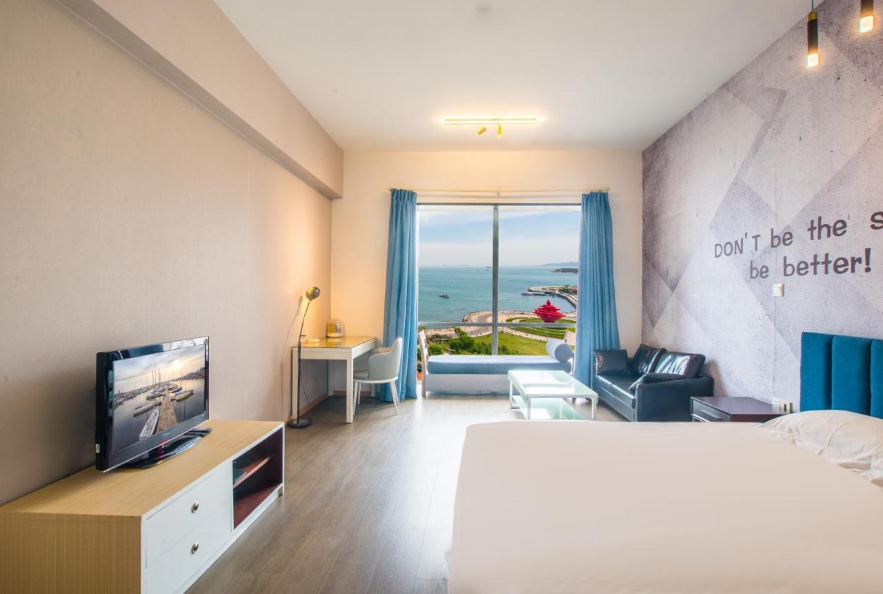 Qingdao Jinshan We+ Holiday Apartment Esterno foto