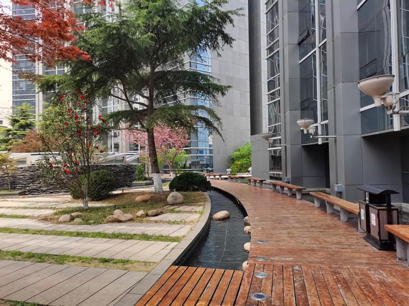 Qingdao Jinshan We+ Holiday Apartment Esterno foto