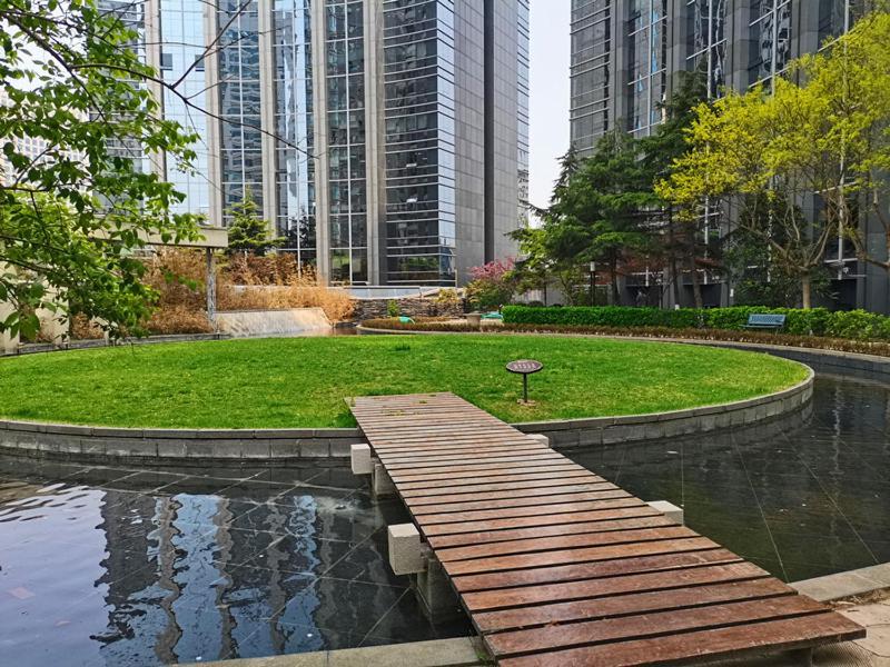 Qingdao Jinshan We+ Holiday Apartment Esterno foto