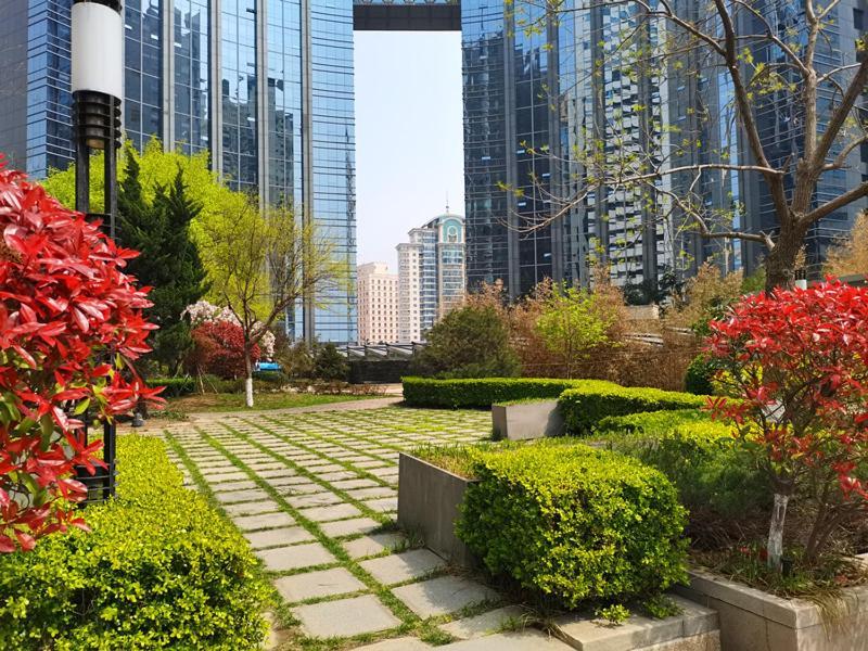Qingdao Jinshan We+ Holiday Apartment Esterno foto