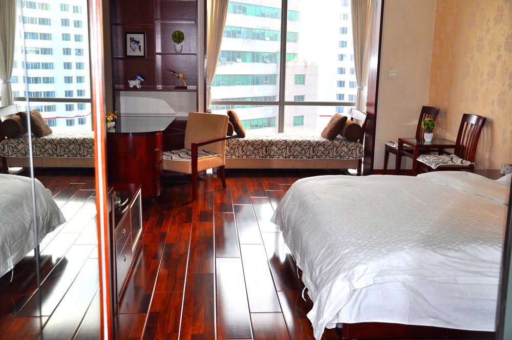 Qingdao Jinshan We+ Holiday Apartment Esterno foto