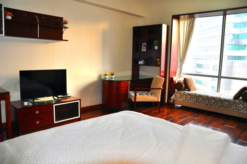 Qingdao Jinshan We+ Holiday Apartment Esterno foto