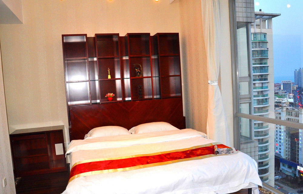 Qingdao Jinshan We+ Holiday Apartment Esterno foto