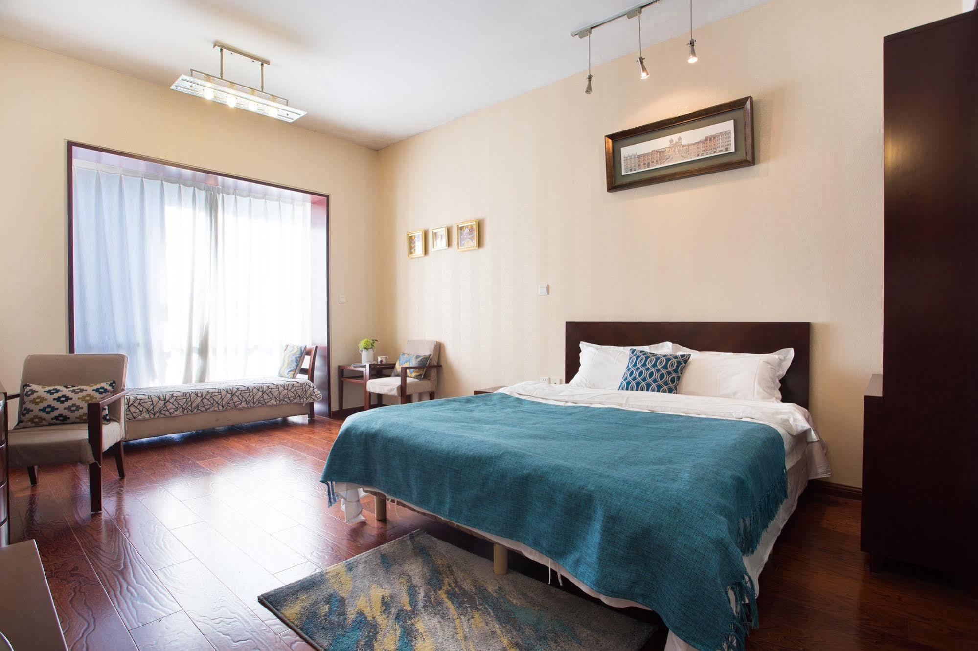 Qingdao Jinshan We+ Holiday Apartment Esterno foto