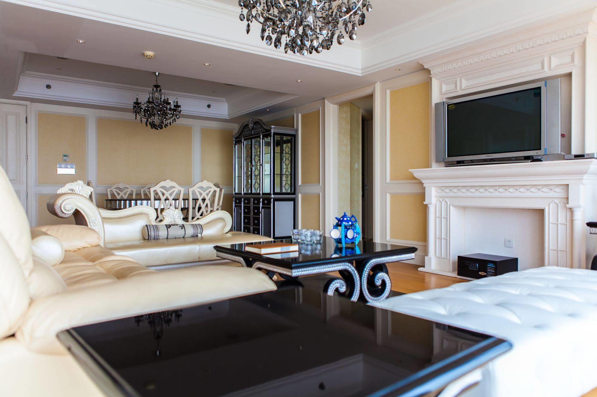 Qingdao Jinshan We+ Holiday Apartment Esterno foto