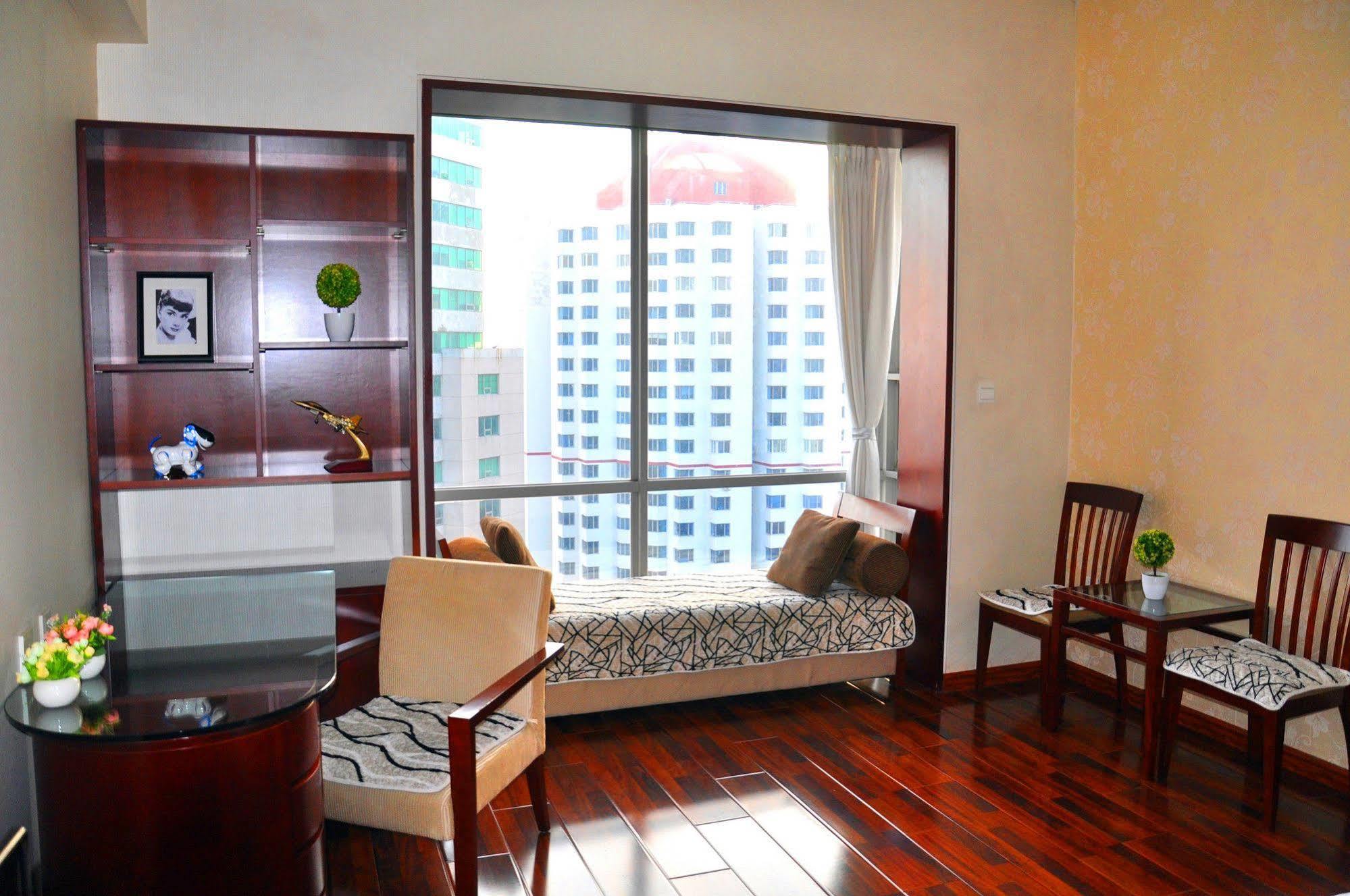 Qingdao Jinshan We+ Holiday Apartment Esterno foto