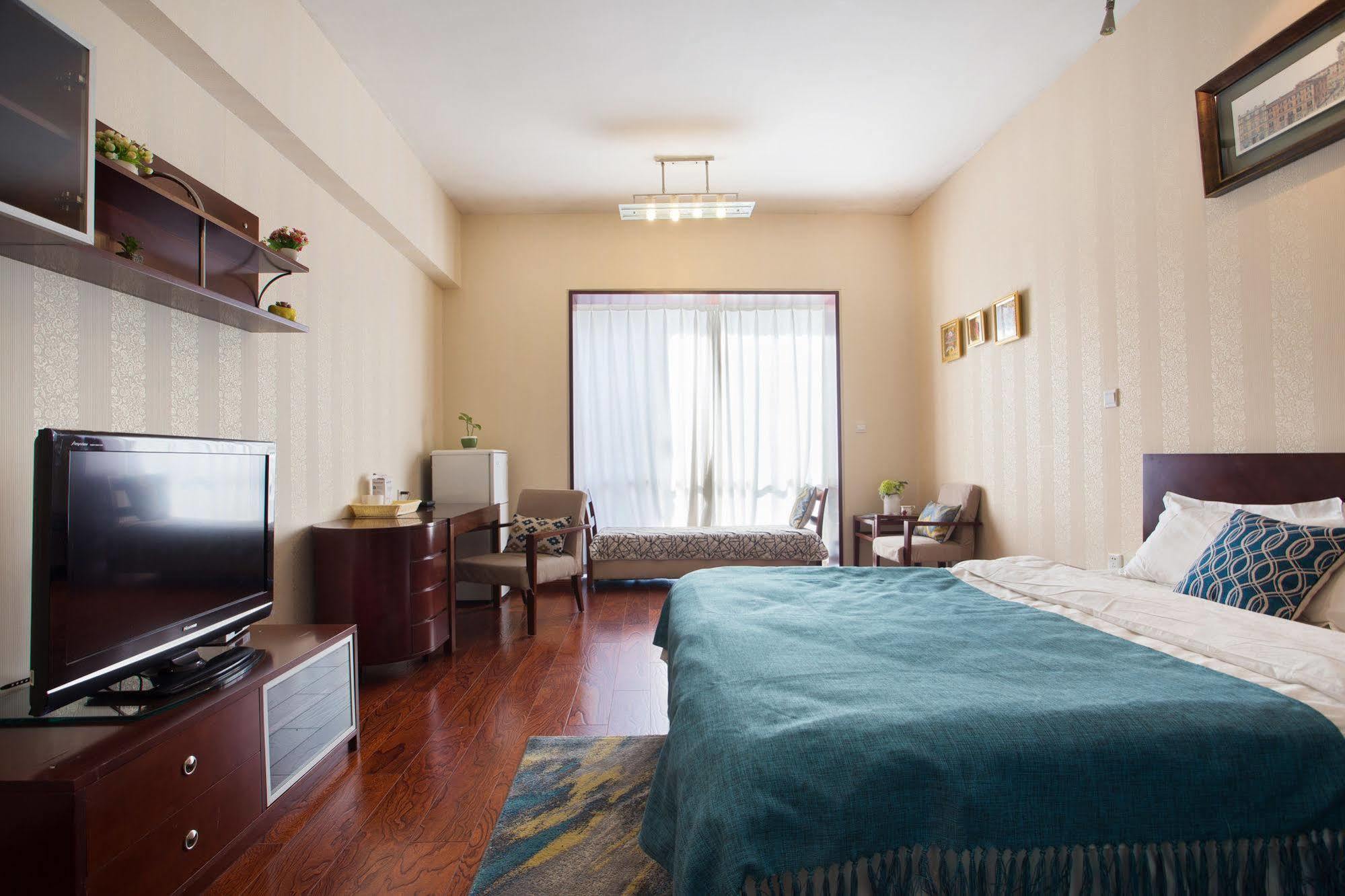 Qingdao Jinshan We+ Holiday Apartment Esterno foto