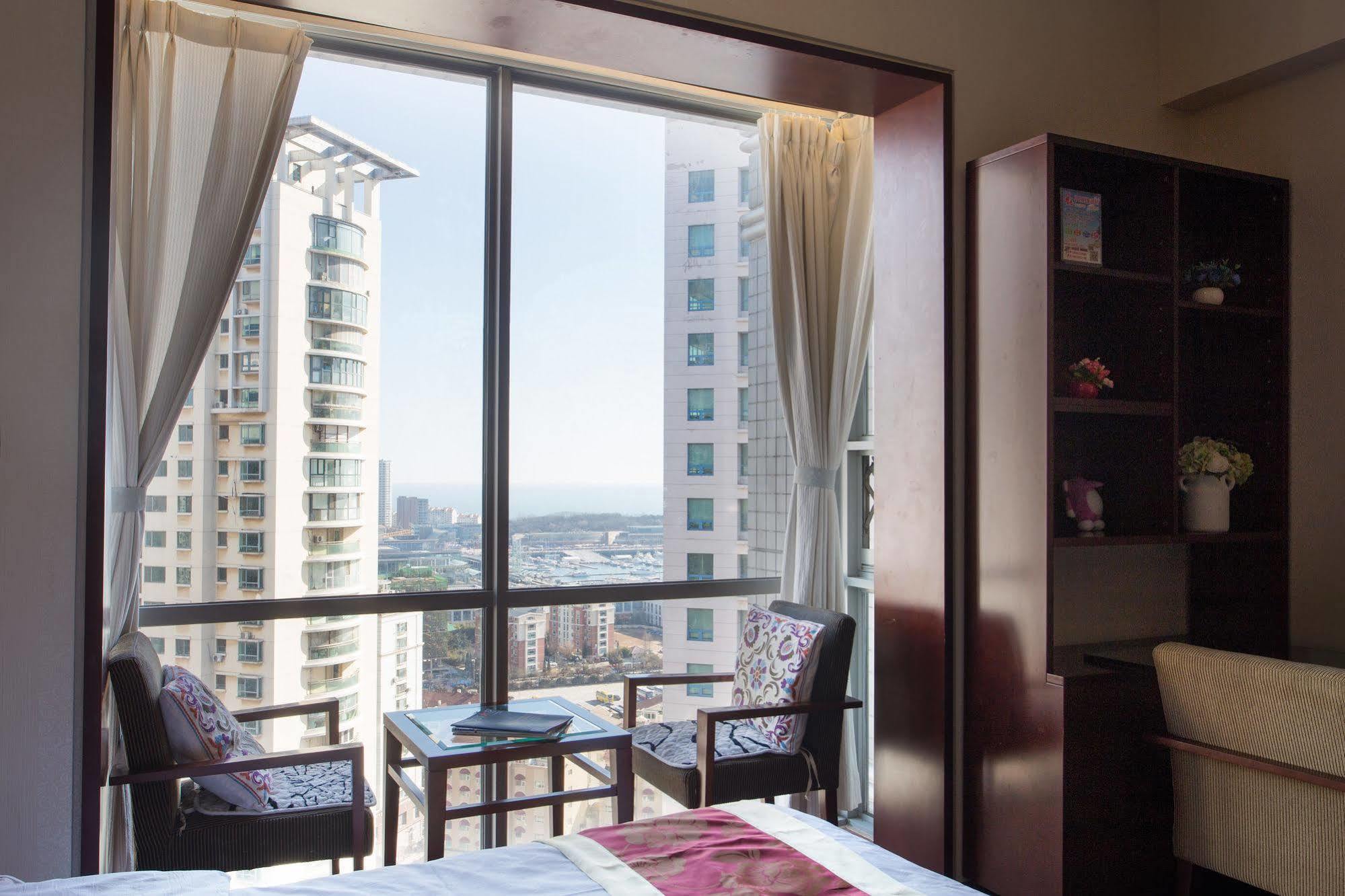 Qingdao Jinshan We+ Holiday Apartment Esterno foto