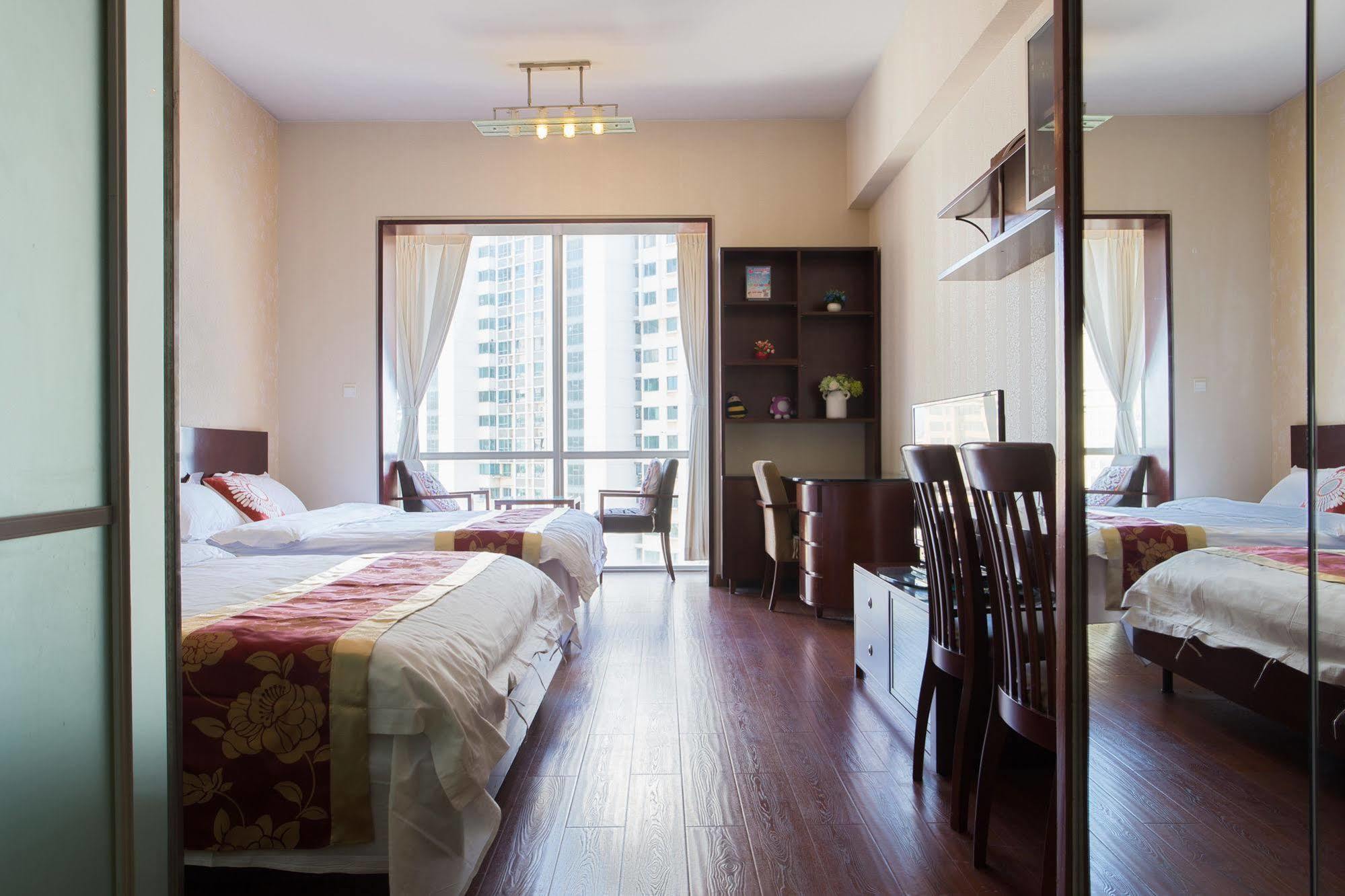 Qingdao Jinshan We+ Holiday Apartment Esterno foto